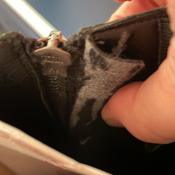 ENZO ANGIOLINI BLACK LEATHER RIDING BOOT WITH SILVER BUCKLES SIZE 6.5 - Picture 14 of 14